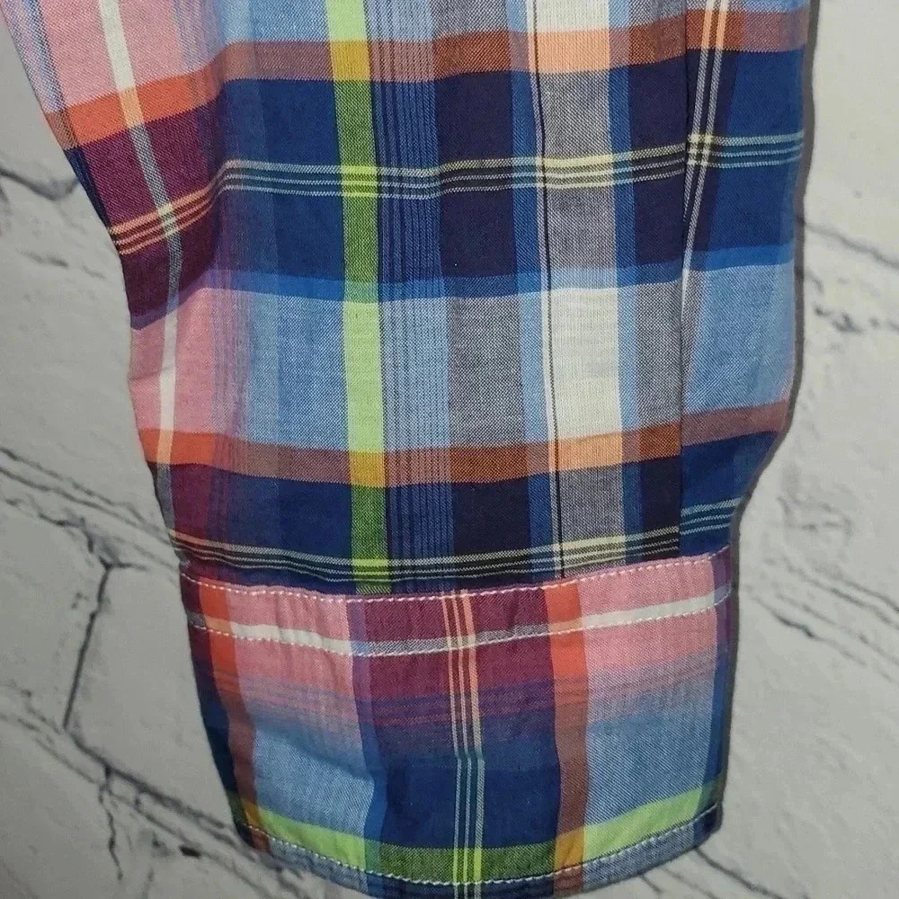 Men's Johnnie-O Hangin' Out Button Down Long-sleeved Size L Color Wake - Picture 6 of 15